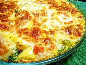 混ぜて焼くだけ、簡単でヘルシーな豆腐入りキッシュ