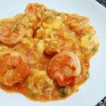 ピリ辛ふわふわ♪卵とえびのチリソース