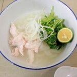 鶏ささみと豆苗のフォー(1人前250kcal)