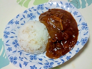 市販のルーをグレードＵＰ！ハヤシライス＋＋