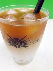 簡単(^^)ウーロンミルクティーwithタピオカ♪