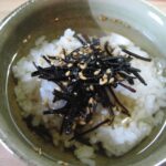 旨い!☆塩こんぶの白だし茶漬け☆