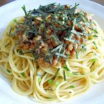 簡単♪我が家の“納豆パスタ”