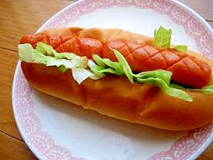 簡単☆ホットドック