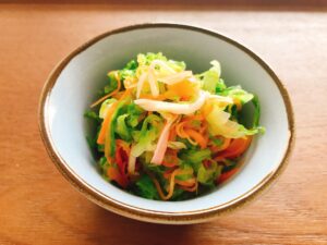 いっぱい食べたい！春キャベツの中華和え