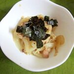 玉ねぎの炒め物和風風味