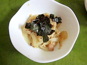 玉ねぎの炒め物和風風味