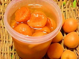 簡単☆あんずのコンポート