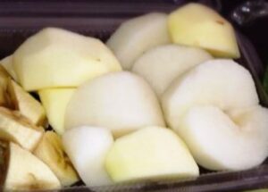 りんごと梨の冷蔵庫保存の方法♬