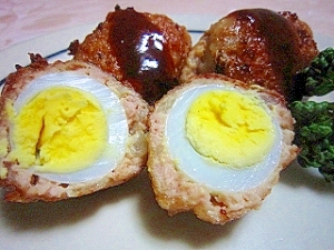 揚げない☆スコッチエッグ