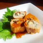 ボクサーも減量で食べる★鶏ささみで梅しそチーズ巻き