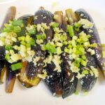 もう1品におつまみに簡単☆茄子の蒸し焼き中華和え☆