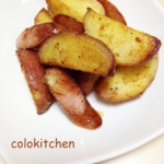 アンデスレッドとウインナーのジャーマンポテト