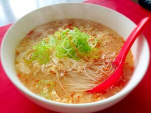 風邪ひきさんにも♪中華風にゅうめん