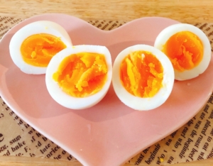 卵サラダ用に♡ゆで卵の作り方✧˖°