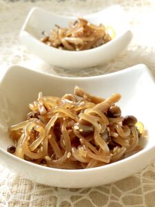 簡単おかず♫糸こんにゃくのきんぴら