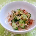 お弁当に1品！きゅうりのおかか和え