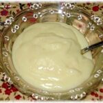レンジで あっという間に ミルククリーム