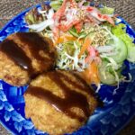 カボチャの煮物で★さくさくライスコロッケ