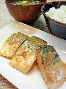 塩サバの味噌煮★塩サバで簡単クッキング★