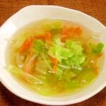 和風野菜スープ
