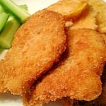 豚ヒレ肉の揚げない簡単カツレツ♪