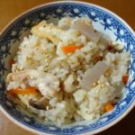 餅米入りでもっちもち！鶏炊き込みご飯