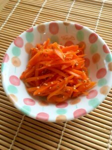 簡単☆つくりおき にんじんナムル♪