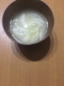 玉ねぎの味噌汁