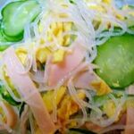 お酢がたっぷりとれる！春雨ときゅうりの酢の物