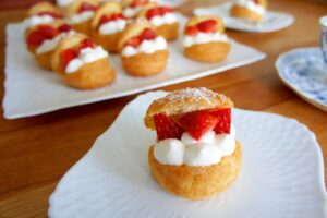 サクサク美味しい♪材料4つ☆シュークリームの皮