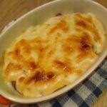 和風☆長ネギとお餅のグラタン