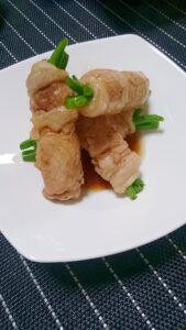 レンジで簡単♪甘辛～♪いんげんの肉巻き