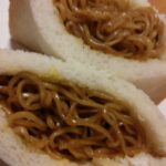 簡単☆朝ごパン☆食パンに挟むだけ焼きそばパン