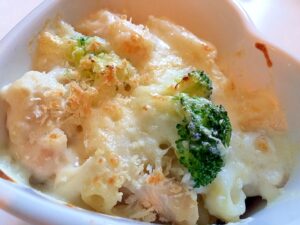 おからパウダーでホワイトソース　ヘルシーグラタン♡