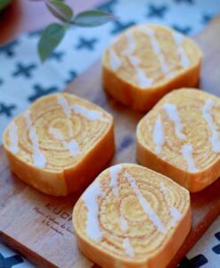 ホットケーキミックスでバームクーヘン