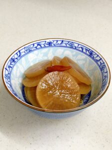 おばあちゃんの たくあんの煮たの(福井の郷土料理)