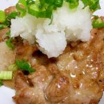 さっぱり美味しい!薄切り豚肉のおろしポン酢