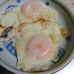 固い目玉焼きの作り方