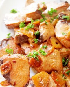 かつおのガリぽんバターステーキ