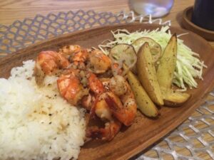 ハワイで食べた！ノースショアのガーリックシュリンプ