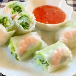 シンプル☆海老の生春巻き