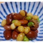 電子レンジにお任せ★冷凍ミックスビーンズの煮豆