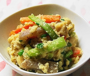 簡単！野菜たっぷり卯の花の煮物