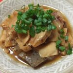 おうち居酒屋☆牛すじの煮込み☆醤油味