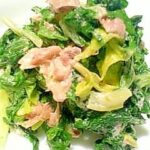 セロリの葉っぱ捨てずにツナマヨ和え♪