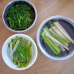 ウドの下処理（茎・皮・葉）と酢味噌和え