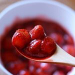 あっという間に完成!いちごのコンポート