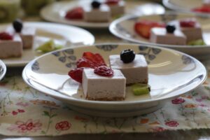 ローストロベリーケーキ