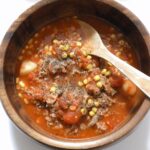 簡単!牛バラ切り落としのトマト煮込み